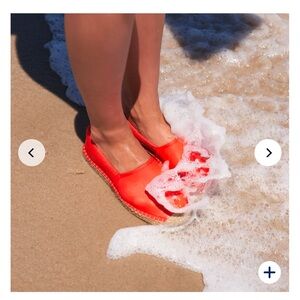 Women’s Espadrilles Orange/Tan